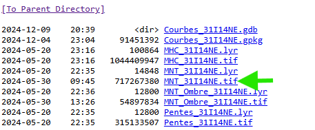 Data download step 3.
